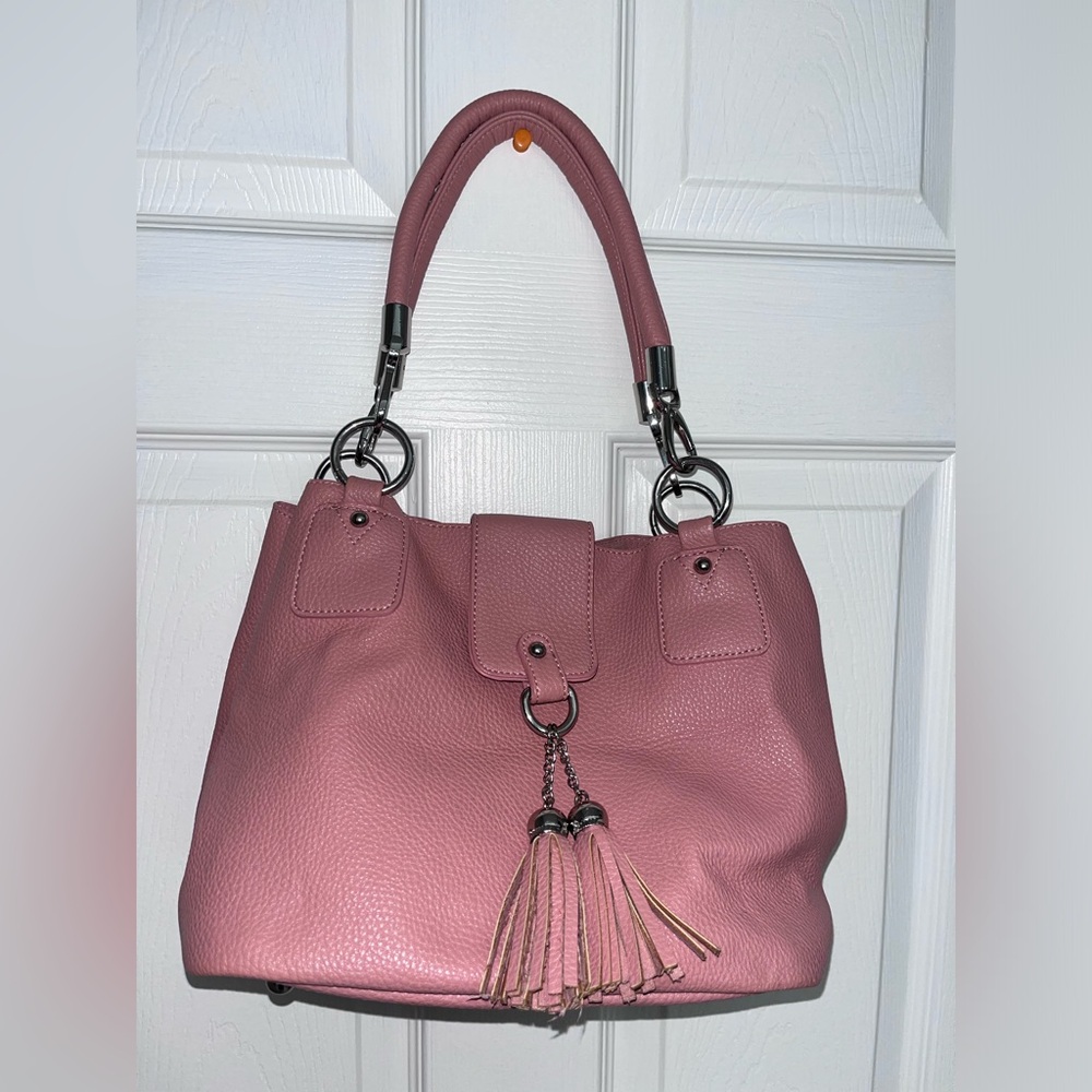 Charming Charlie cross body pink bag